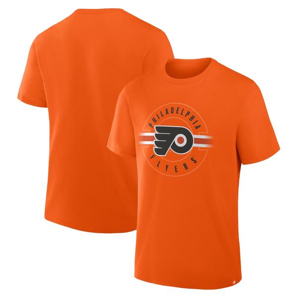 Mens Fanatics Philadelphia Hockey Cross Check Short Sleeve Tee
