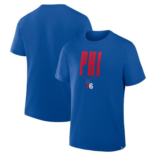 Mens Fanatics NBA Full Court Short Sleeve Philly Basketball Tee alternate view