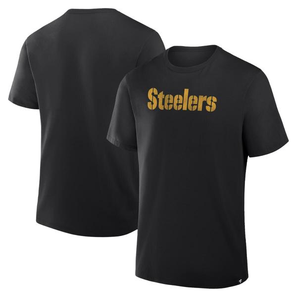 Mens NFL Fanatics Pittsburgh Steelers Legacy Chop Block Tee