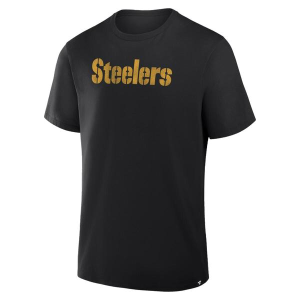 Mens NFL Fanatics Pittsburgh Steelers Legacy Chop Block Tee alternate view