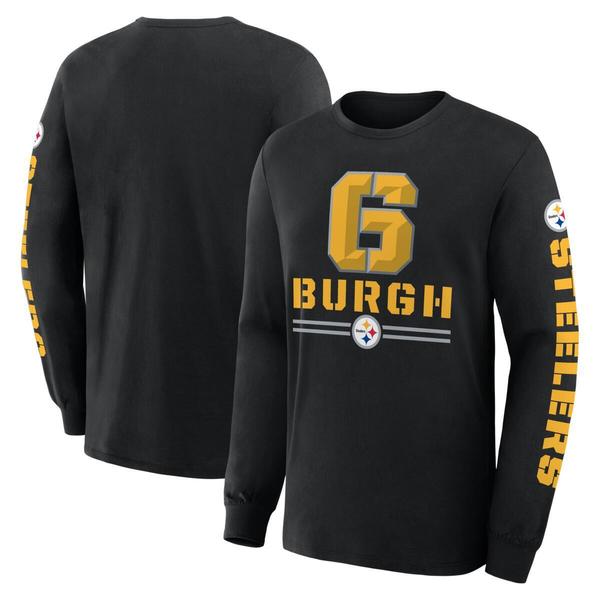 Mens NFL Fanatics Pittsburgh Steelers Hometown Sweep Legacy Tee alternate view