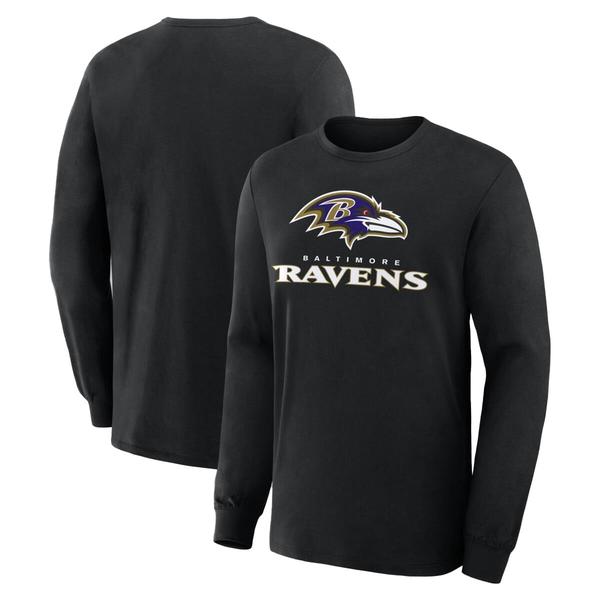 Mens Fanatics Baltimore Ravens Home Long Sleeve Tee alternate view