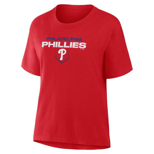 Womens Fanatics Philadelphia Phillies Team Fade Short Sleeve Tee alternate view