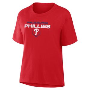 Womens Fanatics Philadelphia Phillies Team Fade Short Sleeve Tee alternate view