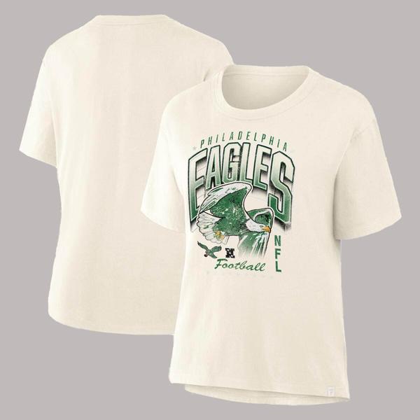 Womens NFL Philadelphia Eagles Historic Mascot Short Sleeve Tee alternate view