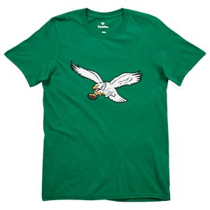 Mens Fanatics Eagles Hurts (1) Classic Throwback Short Sleeve Tee alternate view