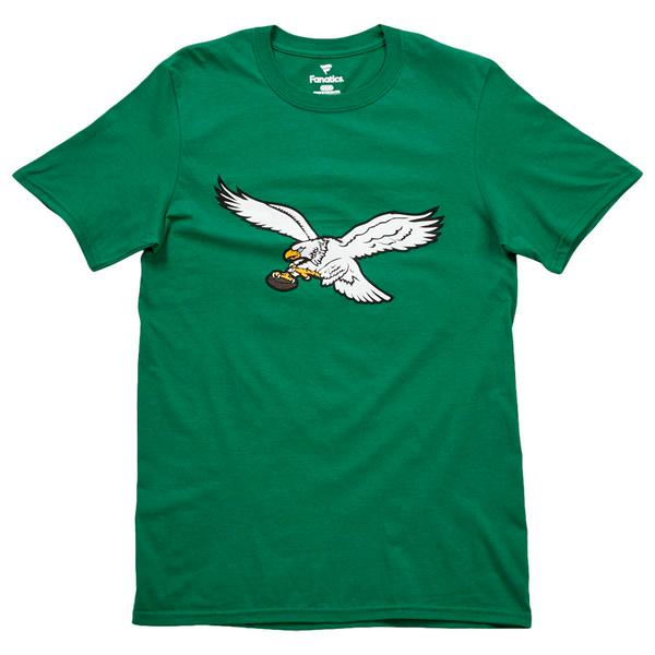 Mens Fanatics Eagles Brown (11) Classic Throwback Solid Tee alternate view