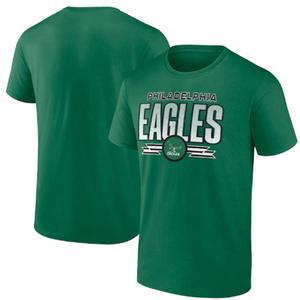 Mens Tailgate Philadelphia Football Ombre Logo Short Sleeve Tee