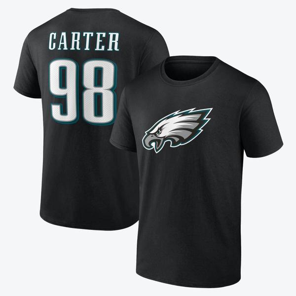 Mens Fanatics NFL Jalen Carter #98 Icon Short Sleeve Tee alternate view