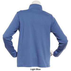 Petite Hasting & Smith Long Sleeve Zip Mock Neck Jacket alternate view