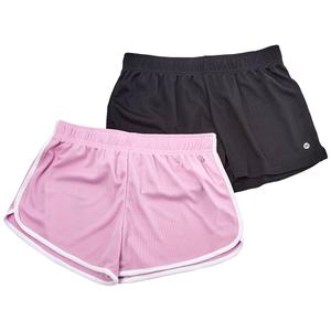 Girls (7-16) RBX 2pk. Mesh Shorts - Pirouette alternate view
