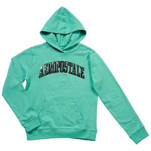 Girls (7-16) Aeropostale Fleece Lined Sequin Logo Hoodie alternate view
