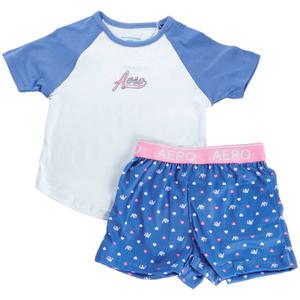 Toddler Girl Aeropostale Aero Top & Bottoms Pajama Set