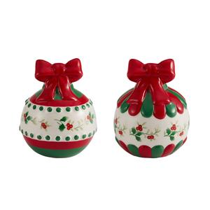 Pfaltzgraff(R) Winterberry Ornament Salt and Pepper Set alternate view