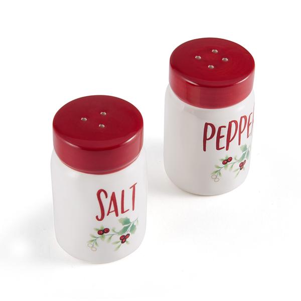 Pfaltzgraff(R) Winterberry Red Salt & Pepper Set alternate view