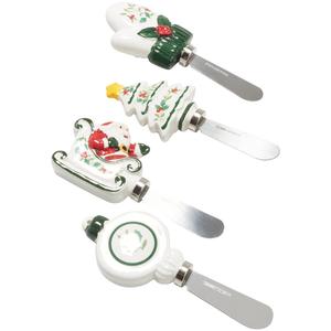 Pfaltzgraff(R) Winterberry S/4 Figural Spreaders
