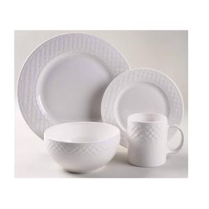 Pfaltzgraff(R) Basket Weave 16pc. Dinnerware Set