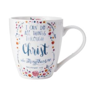 Pfaltzgraff(R) 18oz.  Thru Christ Mug