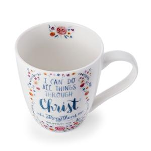 Pfaltzgraff(R) 18oz.  Thru Christ Mug alternate view