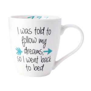 Pfaltzgraff(R) 18oz. Follow My Dreams Bed Mug