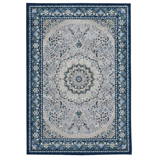 Linon Emerald Collection Detailed Accent Rug - 2x3