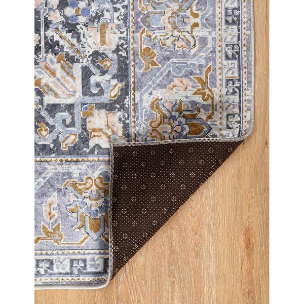 Linon Emerald Collection Lavender Rug - 6x9 alternate view