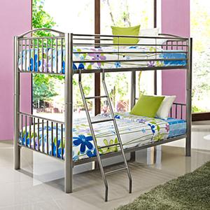 Powell Spencer Pewter Twin over Twin Bunk Bed