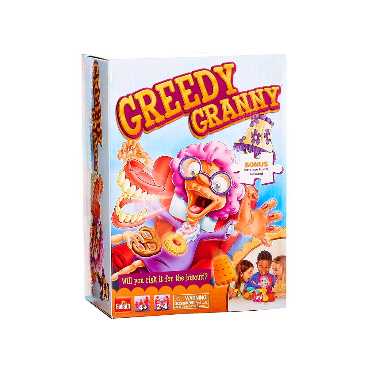 Goliath Games Greedy Granny With 24pc. Puzzle