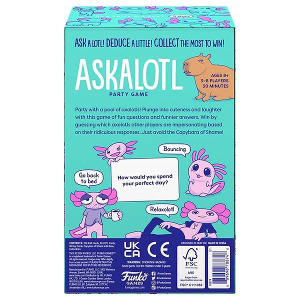 Pressman Ask Alotl Party Game alternate view