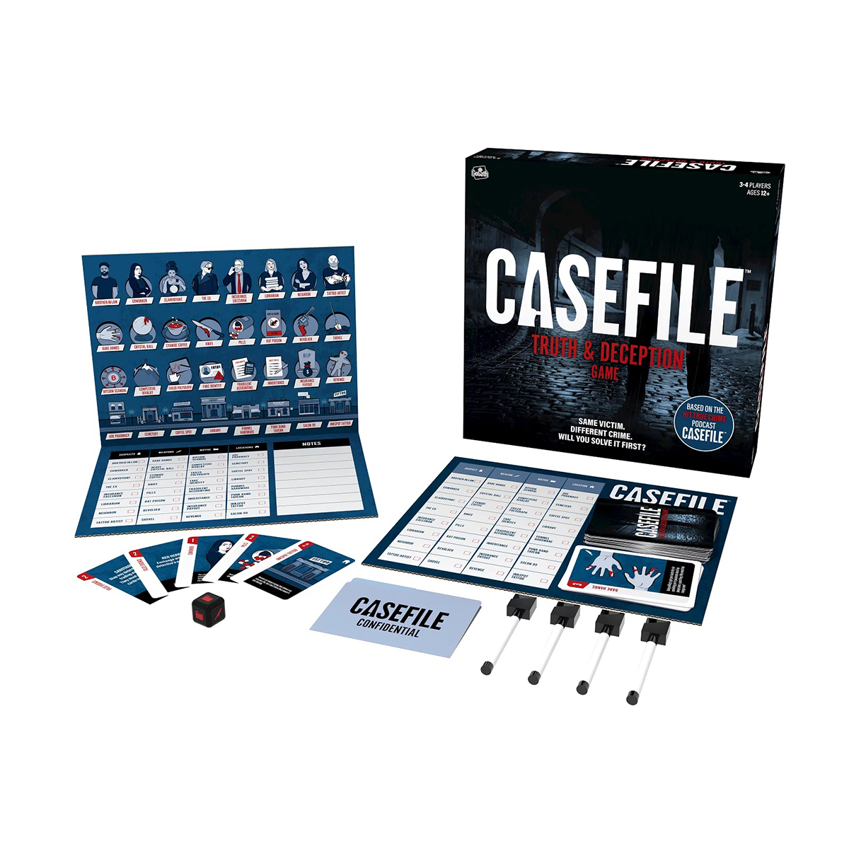 Goliath Games Casefile: Truth And Deception Board Game