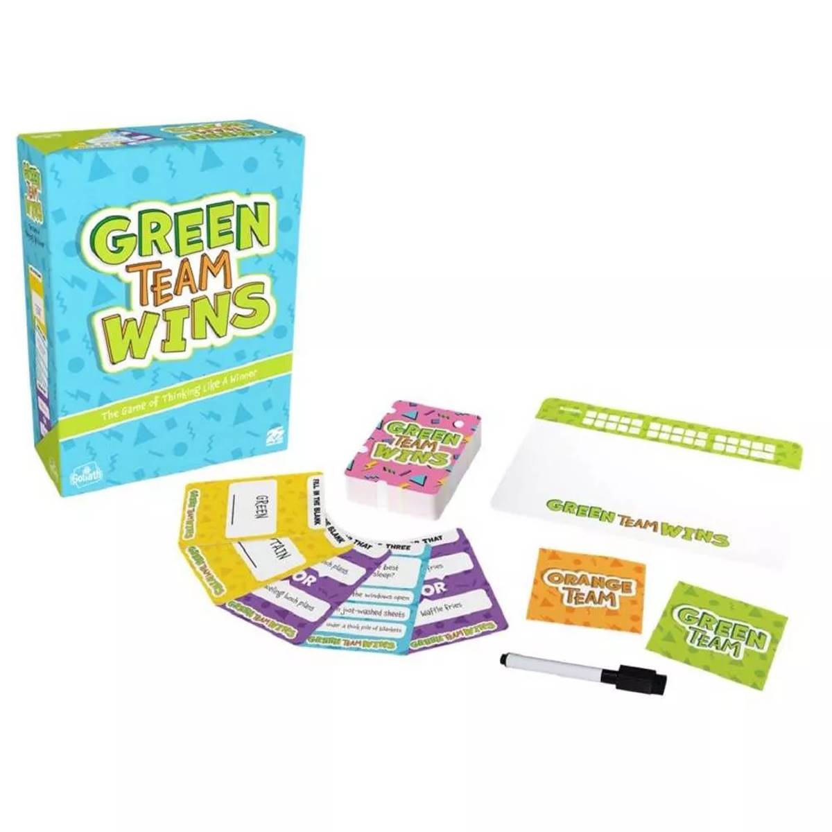 Green Team Wins Board Game