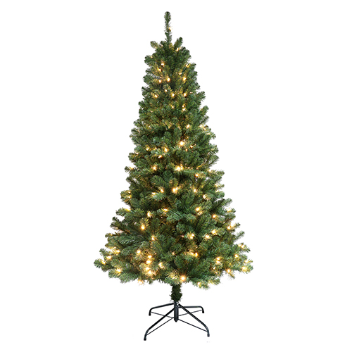 Puleo Color Change Life-Like 7ft. Pine Christmas Tree