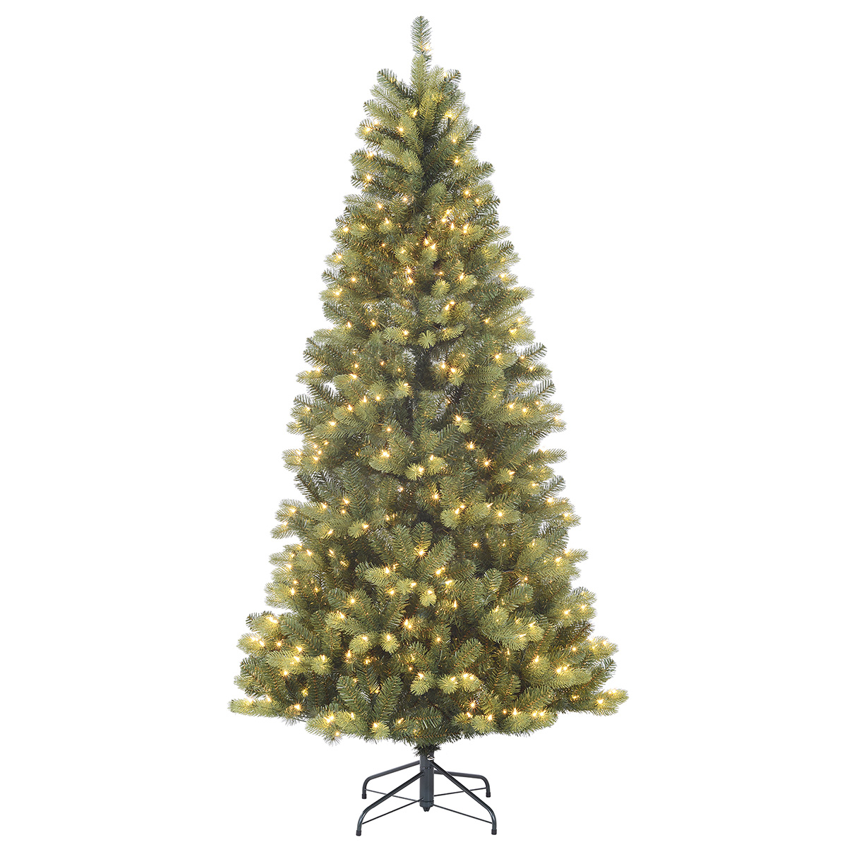Puleo International 7ft. Kirkwood Clear Lights Christmas Tree