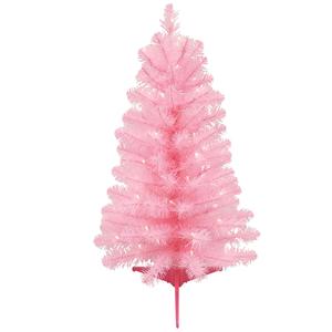 Puleo International 30in. Pre-Lit Pink Christmas Tree