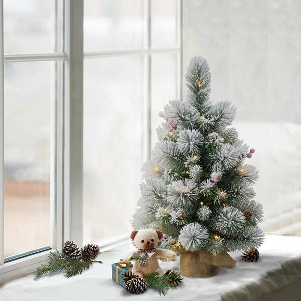 Puleo International 2ft. Tan Sac Artificial Christmas Tree alternate view