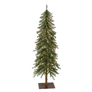 Puleo International Pre-Lit 5ft. Alpine Christmas Tree