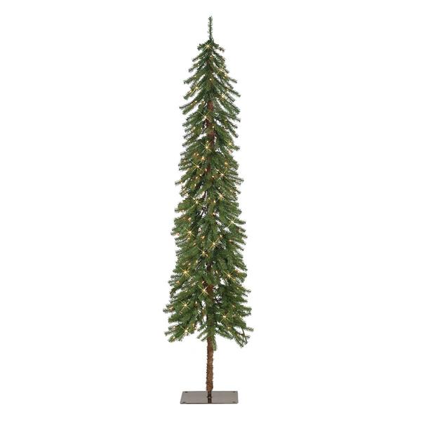 Puleo International 7ft. Pre-Lit Alpine Artificial Christmas Tree