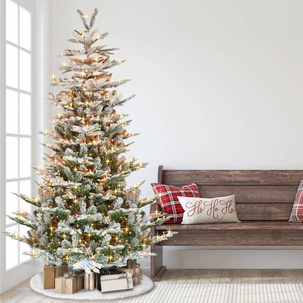 Puleo International 7.5ft. Aspen Fir Artificial Christmas Tree alternate view
