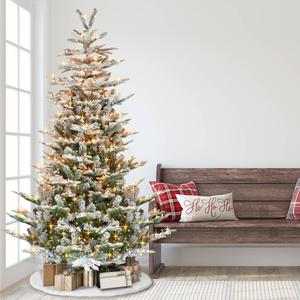 Puleo International 7.5ft. Aspen Fir Artificial Christmas Tree alternate view