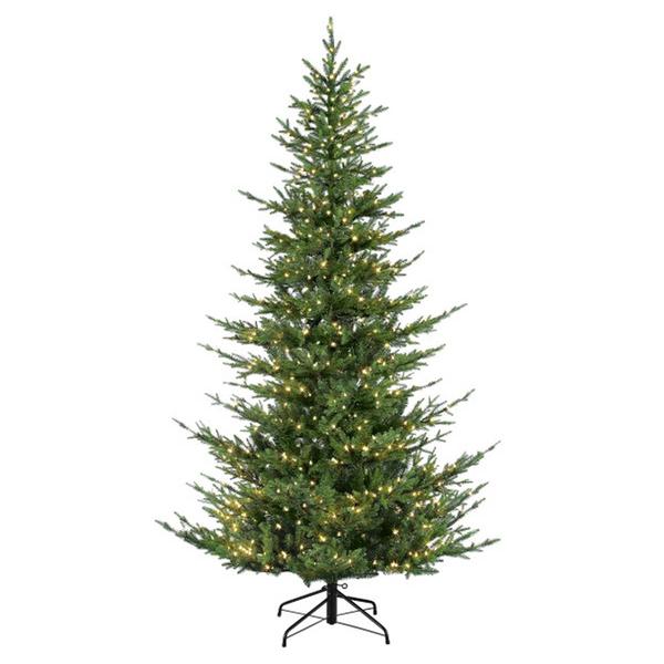 Puleo International 7.5ft. Natural Fir Artificial Christmas Tree