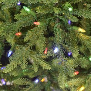 Puleo International 9ft. Pre-Lit Slim Balsam Fir Tree alternate view