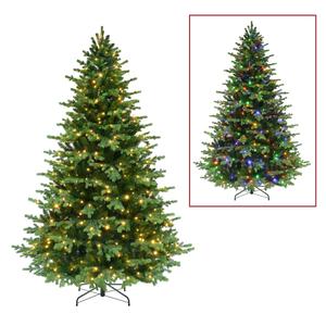 Puleo International 7.5ft. Pre-Lit Chatham Fir Christmas Tree