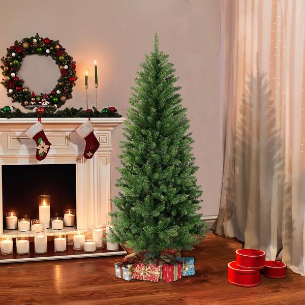 Puleo International 4ft. Carson Pine Artificial Christmas Tree alternate view