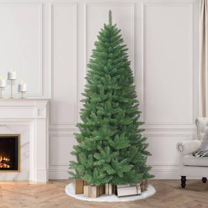 Puleo International 7ft. Carson Artificial Pine Christmas Tree alternate view