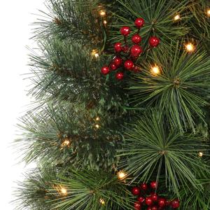 Puleo International 4ft Battery Operated Potted Pine Tree alternate view