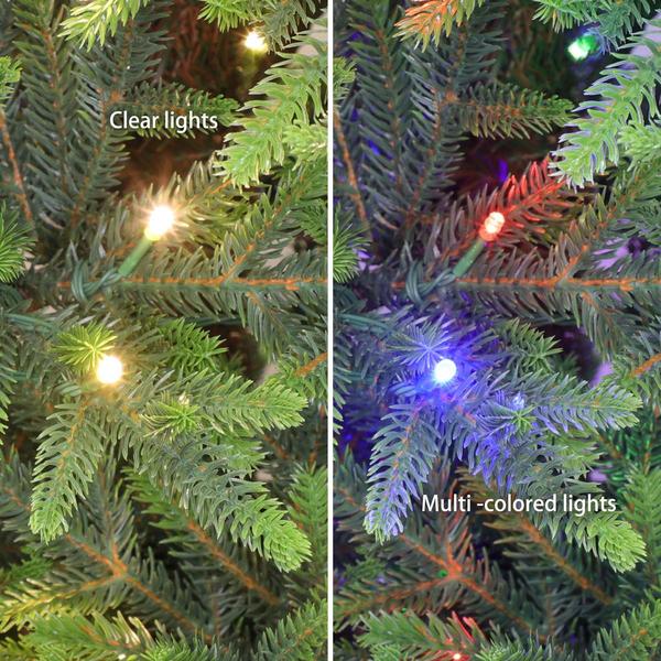 Puleo International 7.5ft. LED Slim Fir Artificial Christmas Tree alternate view