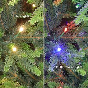 Puleo International 7.5ft. LED Slim Fir Artificial Christmas Tree alternate view