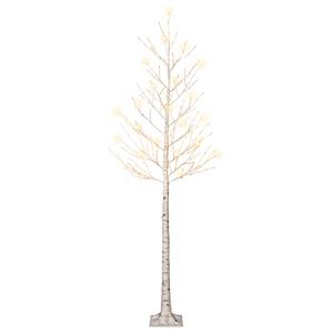 Puleo International 8ft. Pre-Lit Artificial Twig Tree