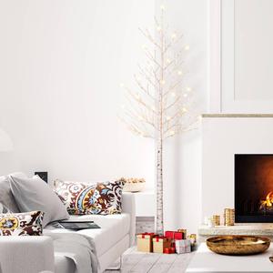 Puleo International 8ft. Pre-Lit Artificial Twig Tree alternate view