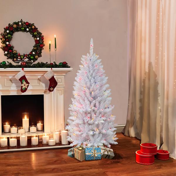 Puleo International Pre-Lit 4.5ft. Fraser Fir Christmas Tree alternate view